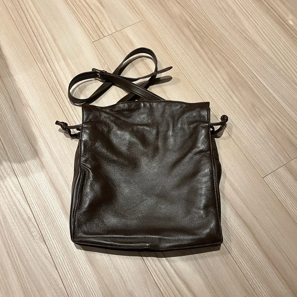 Vintage Loewe Nappa Flamenco Drawstring Shoulder Bag - Picture 3 of 9